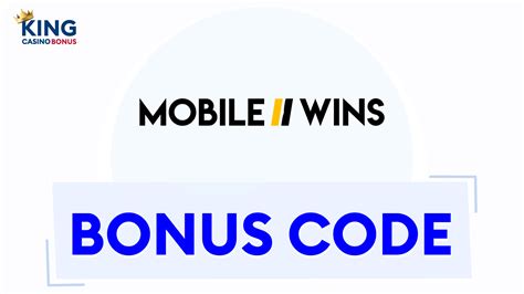 mobile wins bonus code|MobileWins Casino Promo Codes and Welcome Bonuses for .
